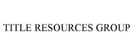 TITLE RESOURCES GROUP