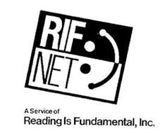 RIF NET A SERVICE OF READING IS FUNDAMENTAL, INC.