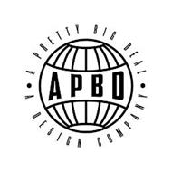 APBD · A PRETTY BIG DEAL · A DESIGN COMPANY