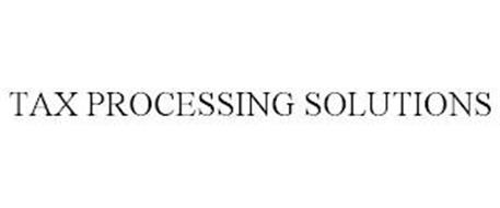 TAX PROCESSING SOLUTIONS