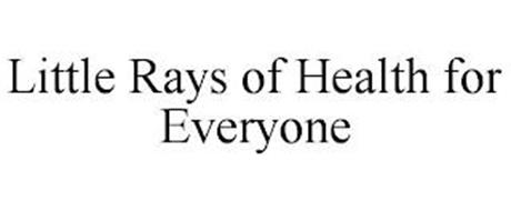 LITTLE RAYS OF HEALTH FOR EVERYONE