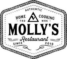 AUTHENTIC HOME COOKING - TRD MRK - MOLLY'S RESTAURANT SINCE 2010