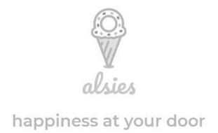 ALSIES HAPPINESS AT YOUR DOOR