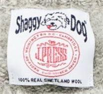 SHAGGY DOG 100% REAL SHETLAND WOOL WASHINGTON D.C. CAMBRIDGE NEW HAVEN NEW YORK SINCE 1902 J.PRESS