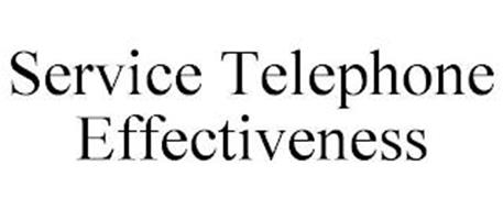 SERVICE TELEPHONE EFFECTIVENESS