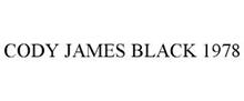 CODY JAMES BLACK 1978