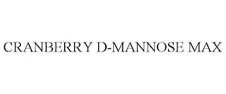 CRANBERRY D-MANNOSE MAX