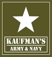 KAUFMAN'S ARMY & NAVY