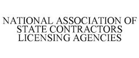 NATIONAL ASSOCIATION OF STATE CONTRACTORS LICENSING AGENCIES