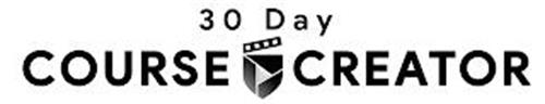 30 DAY COURSE CREATOR