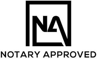 NA NOTARY APPROVED