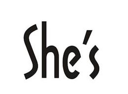SHE'S