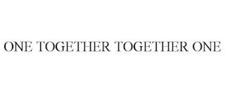 ONE TOGETHER TOGETHER ONE