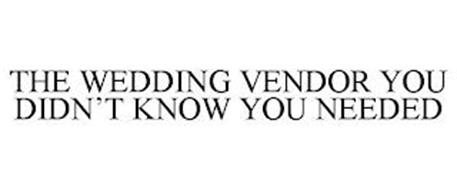 THE WEDDING VENDOR YOU DIDN'T KNOW YOU NEEDED