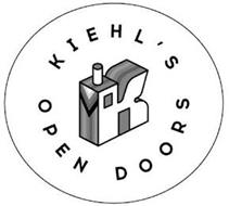 K KIEHL'S OPEN DOORS
