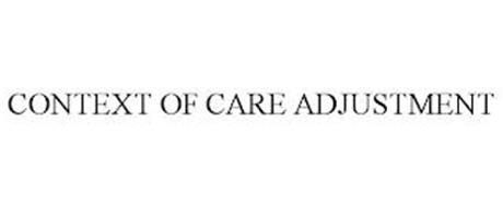 CONTEXT OF CARE ADJUSTMENT