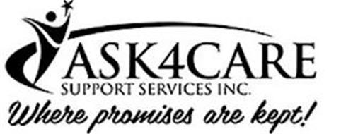 ASK4CARE SUPPORT SERVICES INC. WHERE PROMISES ARE KEPT!