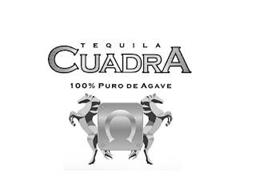 TEQUILA CUADRA 100% PURO DE AGAVE