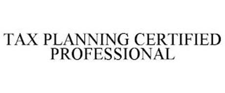 TAX PLANNING CERTIFIED PROFESSIONAL