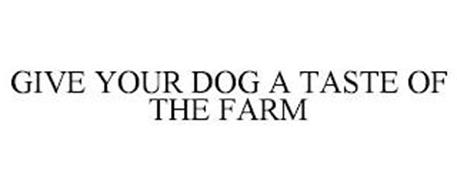 GIVE YOUR DOG A TASTE OF THE FARM