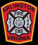 ARLINGTON VIRGINIA FIRE EMS EST 1940