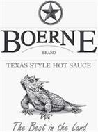 BOERNE BRAND TEXAS STYLE HOT SAUCE THE BEST IN THE LAND