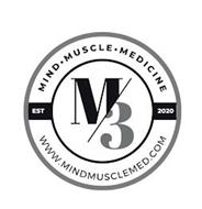 MIND MUSCLE MEDICINE M/3 EST 2020 WWW. MINDMUSCLEMED.COM