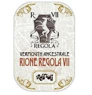 R VII REGOLA VERMOUTH ANCESTRALE RIONE REGOLA VII ROSCIOLI