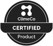 CLIMECO CERTIFIED PRODUCT