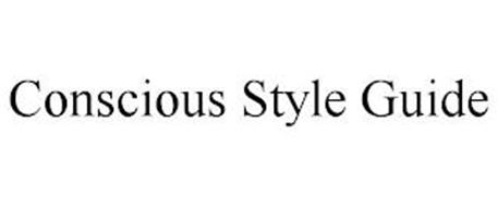 CONSCIOUS STYLE GUIDE