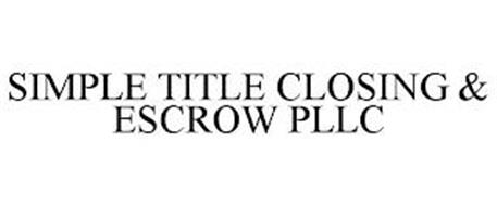 SIMPLE TITLE CLOSING & ESCROW PLLC