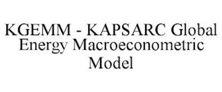 KGEMM - KAPSARC GLOBAL ENERGY MACROECONOMETRIC MODEL