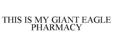 THIS IS MY GIANT EAGLE PHARMACY