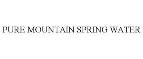 PURE MOUNTAIN SPRING WATER
