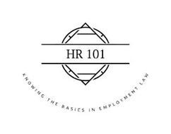HR 101 KNOWING THE BASICS IN EMPLOYMENT LAW