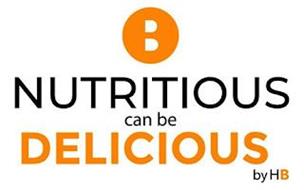 NUTRITIOUS CAN BE DELICIOUS BY HB