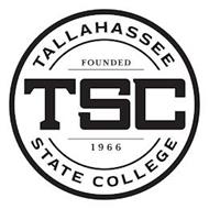TSC TALLAHASSEE STATE COLLEGE FOUNDED 1966