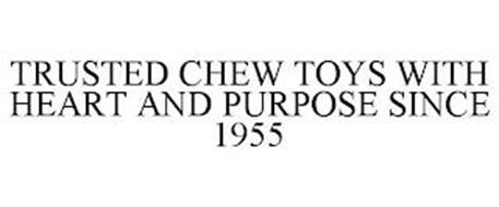 TRUSTED CHEW TOYS WITH HEART AND PURPOSE SINCE 1955