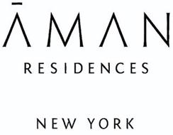 AMAN RESIDENCES NEW YORK