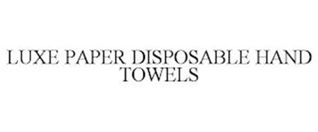 LUXE PAPER DISPOSABLE HAND TOWELS
