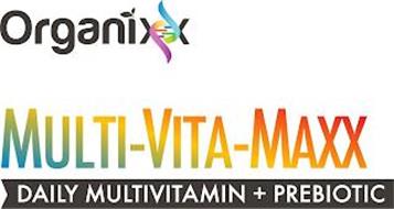 ORGANIXX MULTI-VITA-MAXX DAILY MULTIVITAMIN + PREBIOTIC