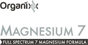 ORGANIXX MAGNESIUM 7 FULL SPECTRUM 7 MAGNESIUM FORMULA