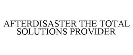 AFTERDISASTER THE TOTAL SOLUTIONS PROVIDER