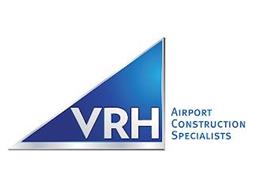 THE LETTERS VRH AND THE WORDS AIRPORT CONSTRUCTION SPECIALISTS