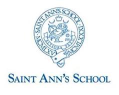 SAINT ANN'S SCHOOL MCMLXV MCMLXXXI ALTIORA PETO AOE SAINT ANN'S SCHOOL