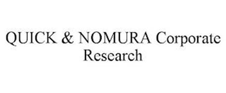QUICK & NOMURA CORPORATE RESEARCH