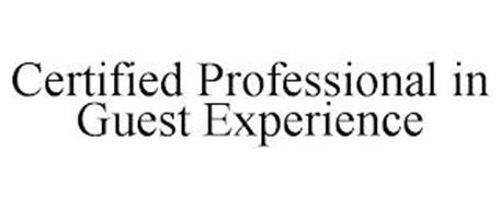 CERTIFIED PROFESSIONAL IN GUEST EXPERIENCE