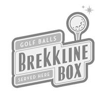 BREKKLINE BOX GOLF BALLS SERVED HERE