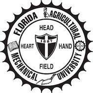 FLORIDA AGRICULTURAL MECHANICAL UNIVERSITY HEAD HEART HAND FIELD 1887