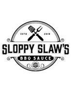 ESTD 2019 SLOPPY SLAW'S BBQ SAUCE
